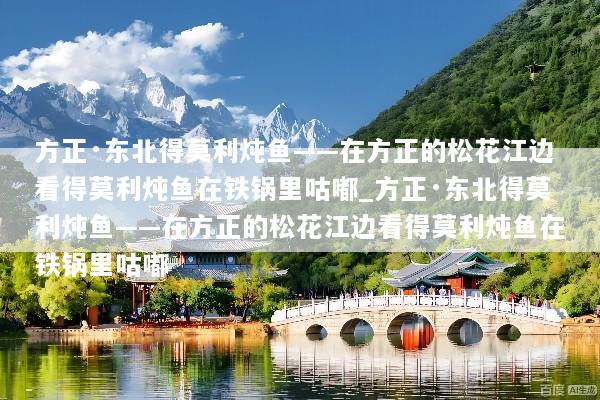 方正·东北得莫利炖鱼——在方正的松花江边看得莫利炖鱼在铁锅里咕嘟_方正·东北得莫利炖鱼——在方正的松花江边看得莫利炖鱼在铁锅里咕嘟
